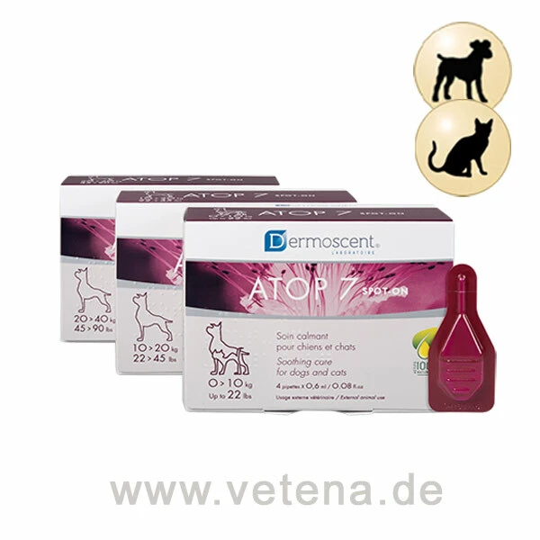 Dermoscent ATOP 7 Spot-on Für Hunde & Katzen 1 Dermoscent ATOP 7 Spot-on Für Hunde & Katzen
