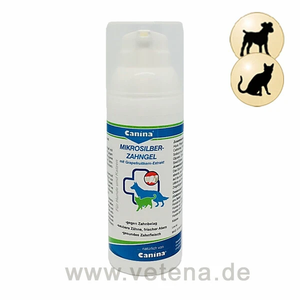 Canina Mikrosilber Zahngel 1 Canina Mikrosilber Zahngel