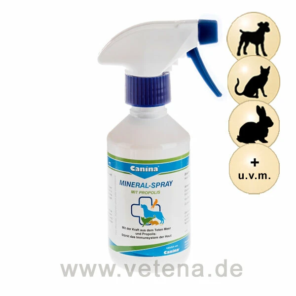 Canina Mineral-Spray Mit Propolis Für Hunde, Katzen & Heimtiere 1 Canina Mineral-Spray Mit Propolis Für Hunde, Katzen & Heimtiere