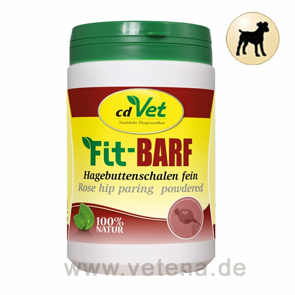 CdVet Fit-BARF Hagebuttenschalen Fein 1 CdVet Fit-BARF Hagebuttenschalen Fein