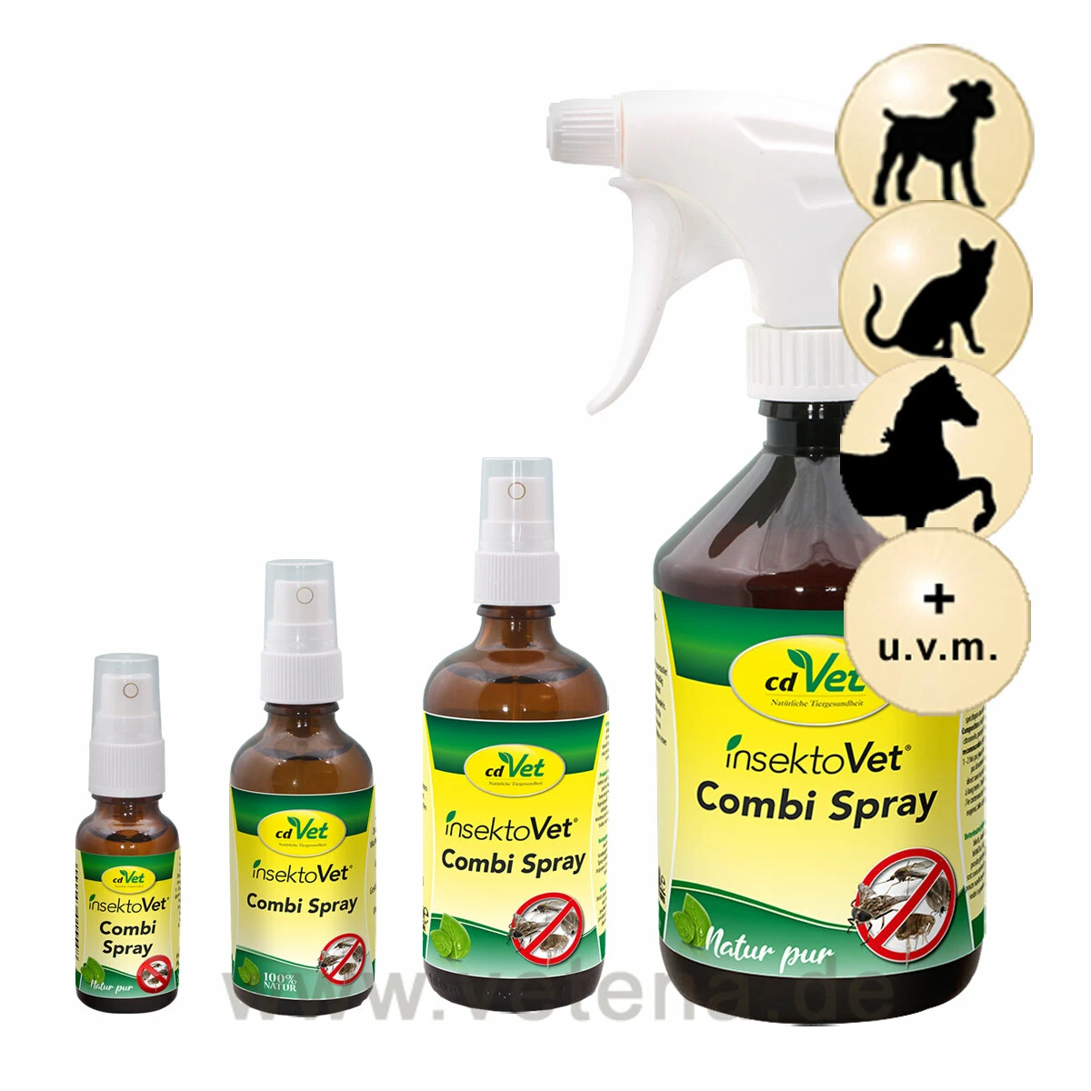 CdVet InsektoVet Combi Spray Für Tiere 1 CdVet InsektoVet Combi Spray Für Tiere