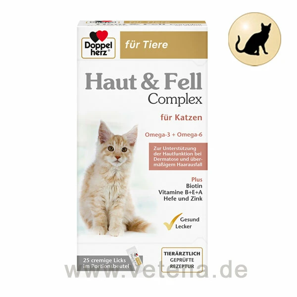 Doppelherz Haut & Fell Complex Für Katzen 1 Doppelherz Haut & Fell Complex Für Katzen