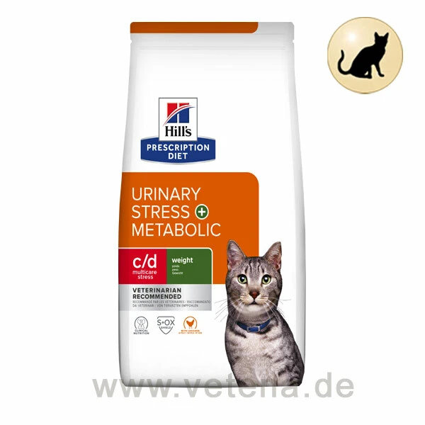 Hill's C/d Multicare Stress + Metabolic Trockenfutter Für Katzen 1 Hill's C/d Multicare Stress + Metabolic Trockenfutter Für Katzen