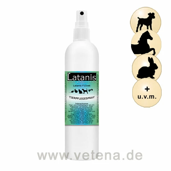 Latanis Tierpflegespray F15VET 1 Latanis Tierpflegespray F15VET