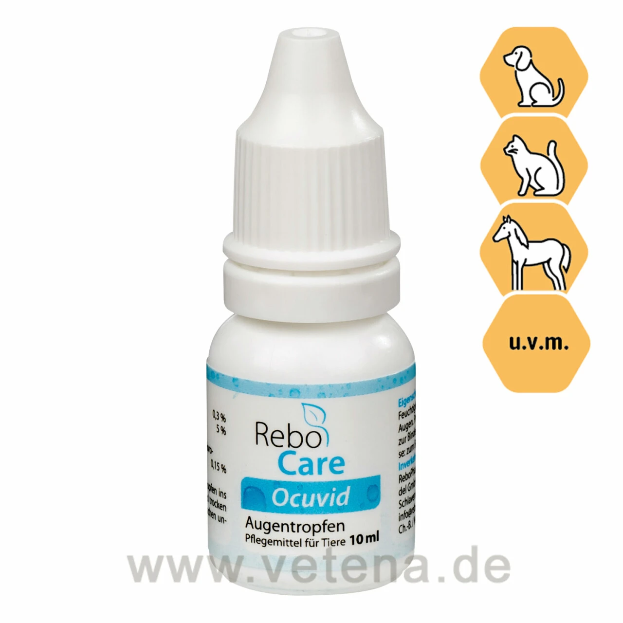 ReboCare Ocuvid Augentropfen Für Tiere 1 ReboCare Ocuvid Augentropfen Für Tiere