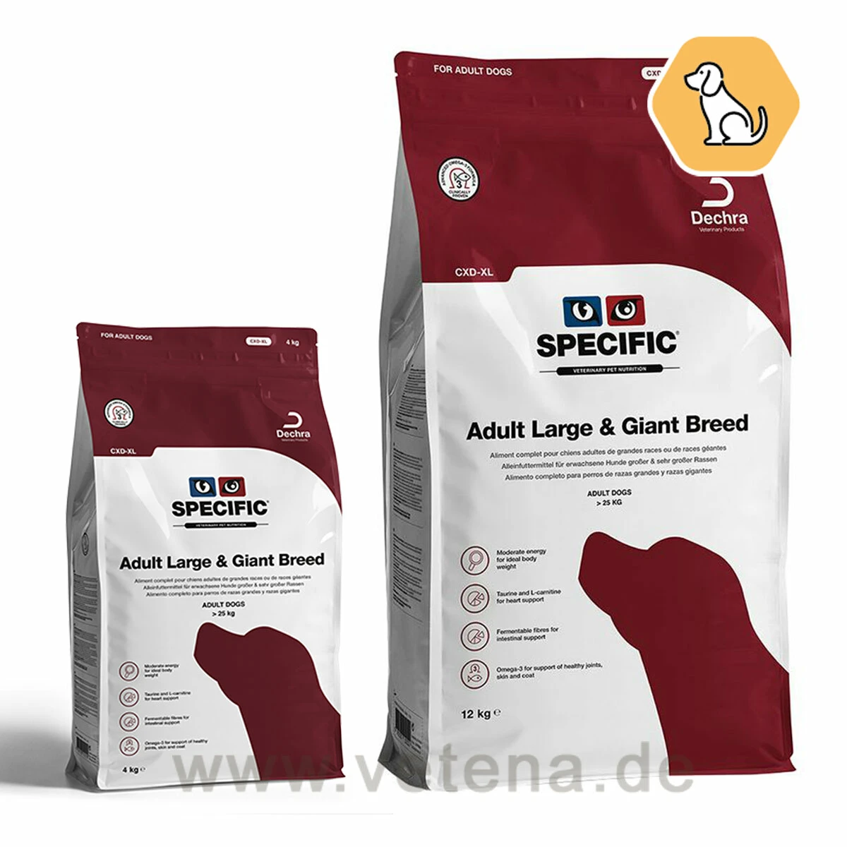 Specific Adult Large & Giant Breed CXD-XL Trockenfutter Für Hunde 1 Specific Adult Large & Giant Breed CXD-XL Trockenfutter Für Hunde